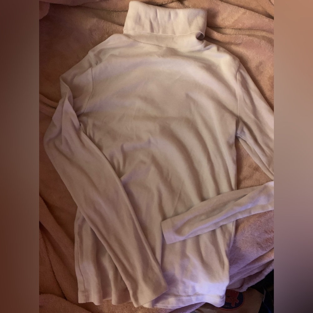White Turtleneck